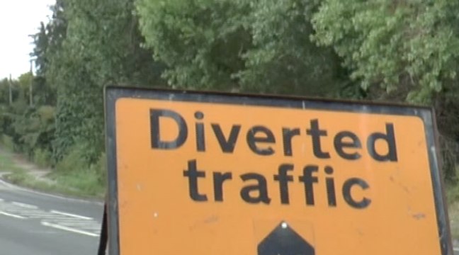 West Malling residents annoyed at traffic diversion in their area