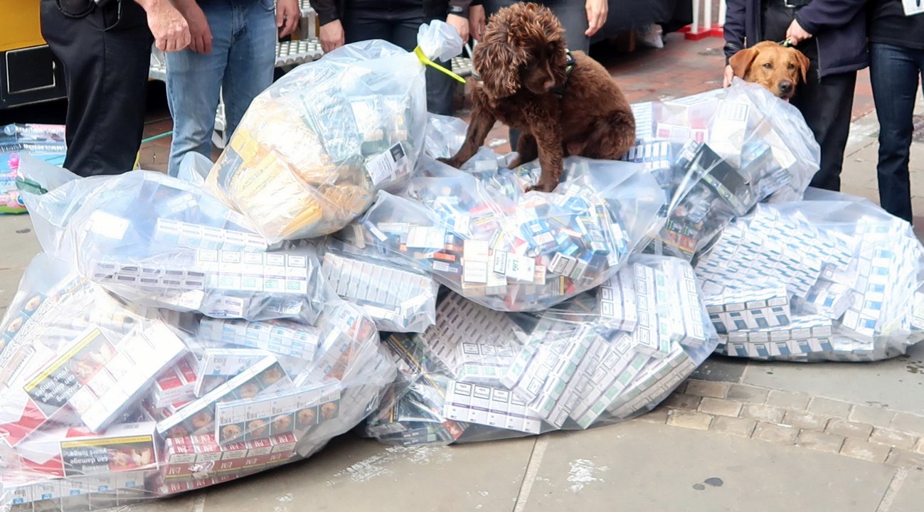 Medway Council crackdown on illegal cigarette sales as 80,000 seized