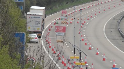 Highways England began dismantling Operation Brock after another Brexit delay