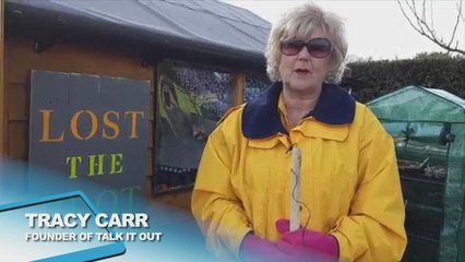 Lost The Plot allotment project is outside haven for mental health group