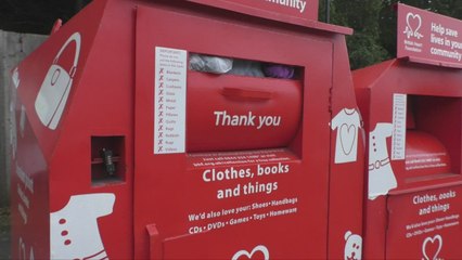 Recyclers' fury at full clothes bins