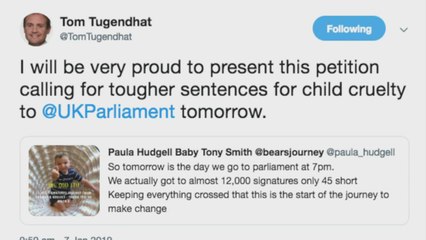 Campaign by Kings Hill mum for tougher child cruelty sentences to be discussed in Parliament