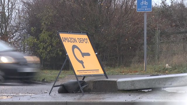 Villagers fury as lorries turn up at their doorstep and clog the roads