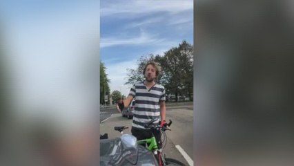 Road rage incident in Canterbury