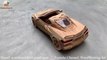 Wood Carving - 2020 Chevrolet Corvette C8 - Woodworking Art