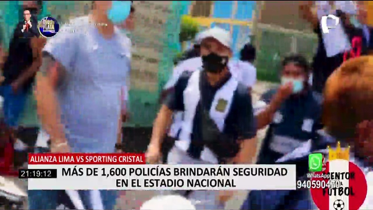 Alianza Lima vs. Sporting Cristal: PNP anuncia medidas de seguridad para la final de la Liga 1