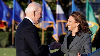 Watch: Kamala Harris first woman to get US presidential powers briefly