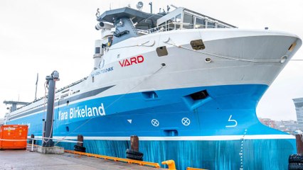 «Yara Birkeland», le premier cargo 100 % électrique et autonome dévoilé en Norvège