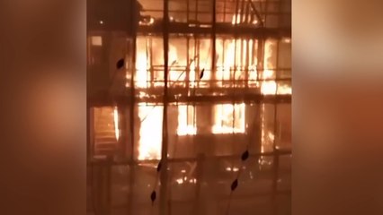 Suspected arson in Rushenden