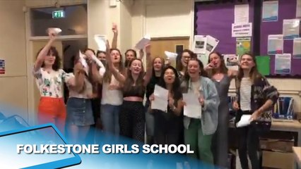 Students across Kent open their A-level results