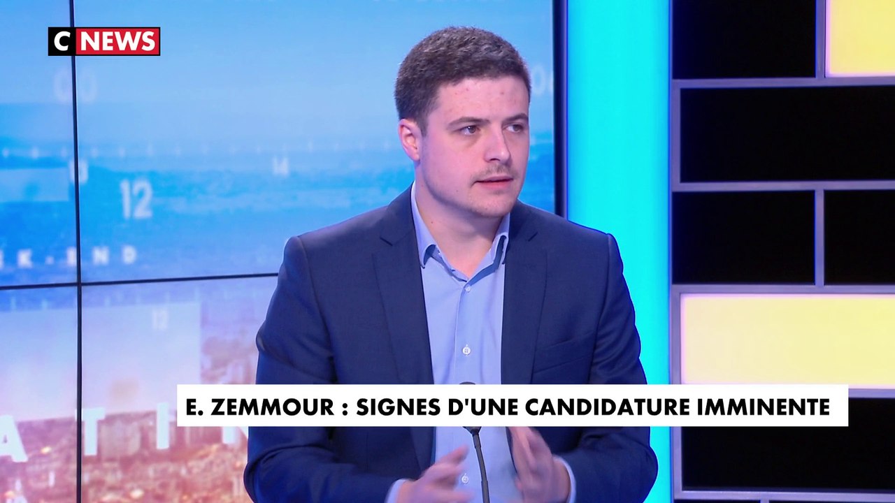 Maxime Thiébaut : « Eric Zemmour a une urgence à préempter le terrain »