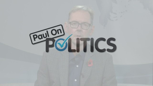 Paul on Politics - Friday 2nd November 2018