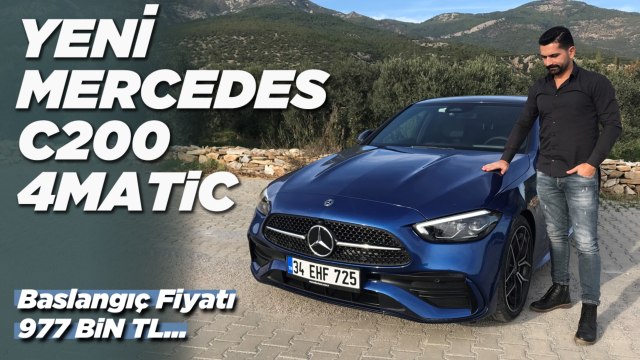 Yeni Mercedes C200 4Matic Test Sürüşü | Başlangıç Fiyatı 977 Bin TL