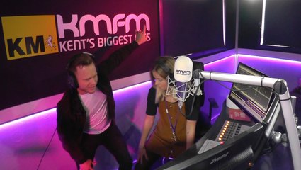 Olly Murs on KMFM's Breakfast show