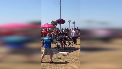 A man from Sittingbourne has won the UK Strongest Man Under 105kg title