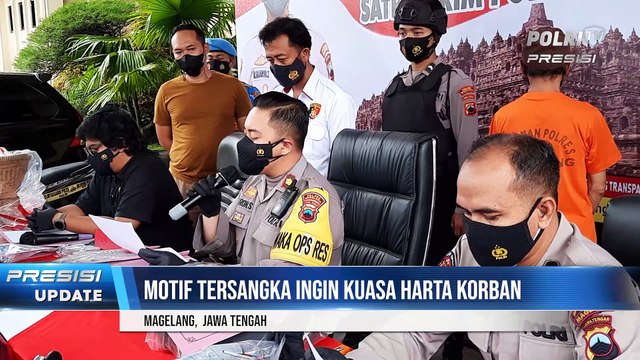 Polres Magelang Ungkap Kasus Pembunuhan Berencana Seorang Dukun Yang Gunakan Racun Sianida