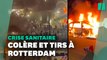 Confinement à Rotterdam: Des blessés par des tirs de la police lors d'une 