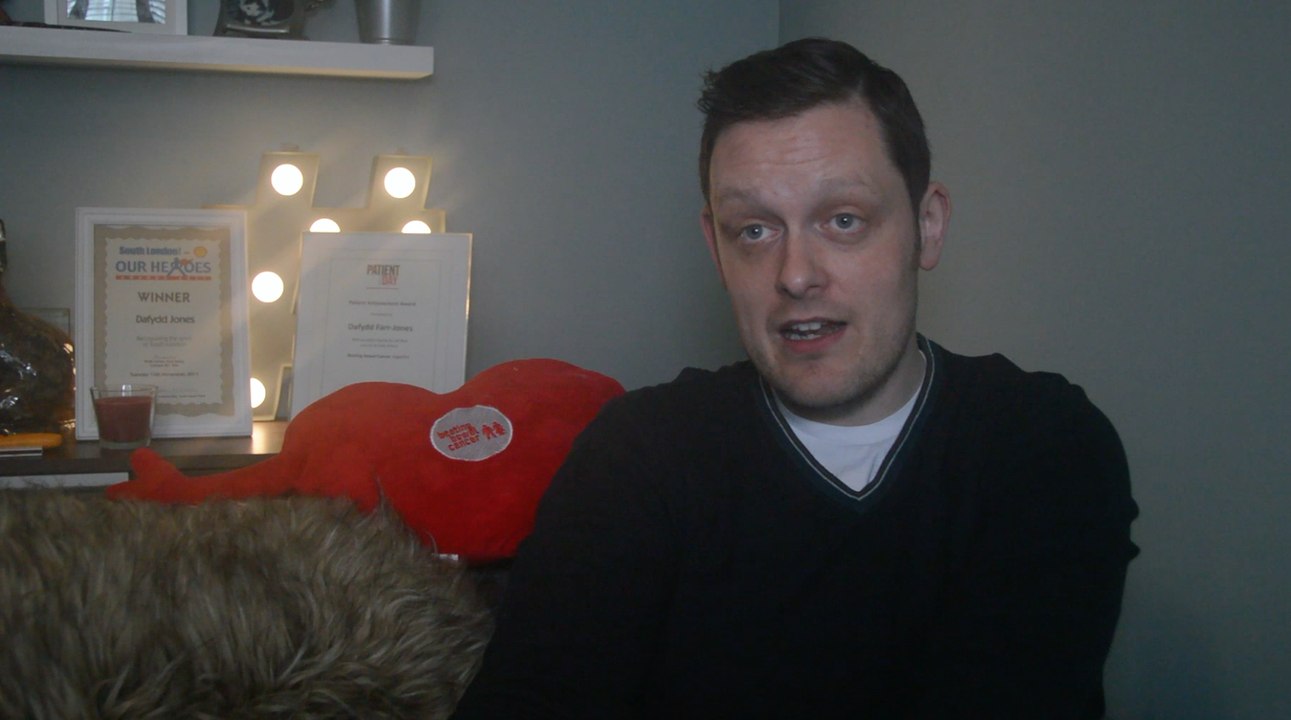 Bowel cancer survivor speaks of his experience