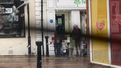 Charity shop theft in Ashford