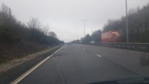 Potholes on A2 towards Canterbury