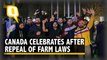 Farms Laws Repealed | Celebrations in Canada after PM Modi Announces To Repeal Farm Laws
