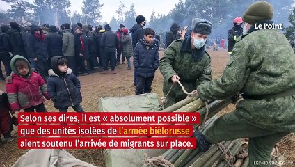 Loukachenko reconnaît que ses troupes aident les migrants à entrer en Europe