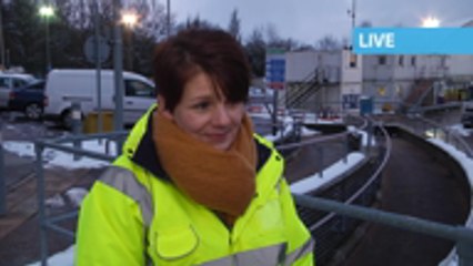 KCC Highways have been working throughout the day to ensure the safety of drivers battling the snow