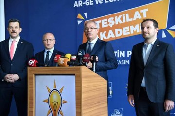 Efkan Ala: "Arkadaşlarımız buradan aldığı bilgiyi memleketin bütün hücrelerine taşıyacak"