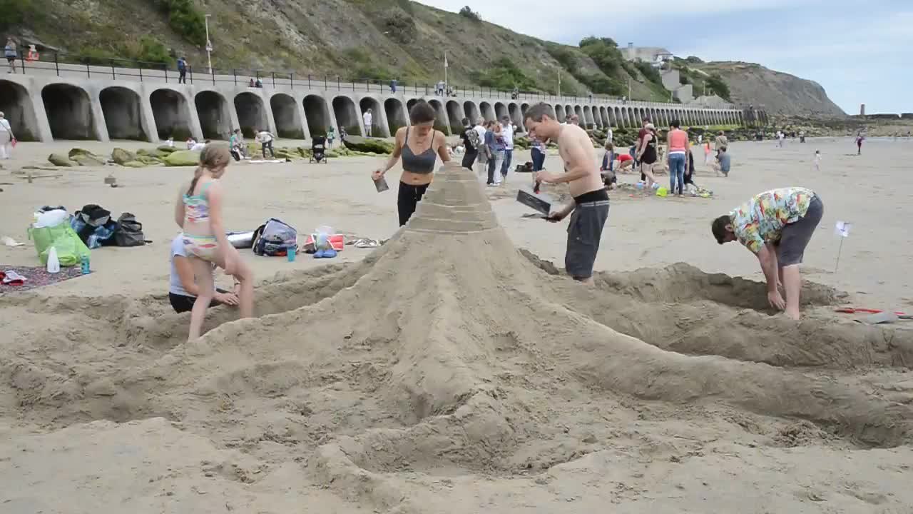 Folkestone Sandcastle Competition