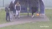 Charlie White filmed burning clothes in Maidstone playground