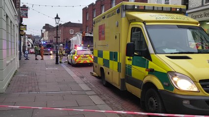 Homeless man almost crushed by bin lorry