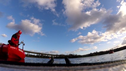 POV during KSAR Safe and Dry Training Exercise
