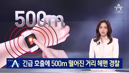 스마트워치 호출했지만…500m 떨어진 거리 헤맨 경찰