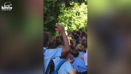 Ashford Prep School head teacher gets big send off