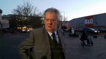 Alan Austen speaks outside court