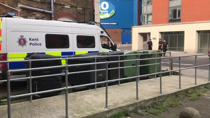 Six arrests after bomb squad called to Chatham