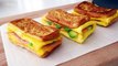 3 ways to make one pan egg toast! 5 minutes quick breakfast! Easy, Delicious and