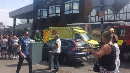 Pedestrian hit by lorry in Maidstone town centre