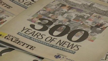 Kentish Gazette celebrates 300th Anniversary