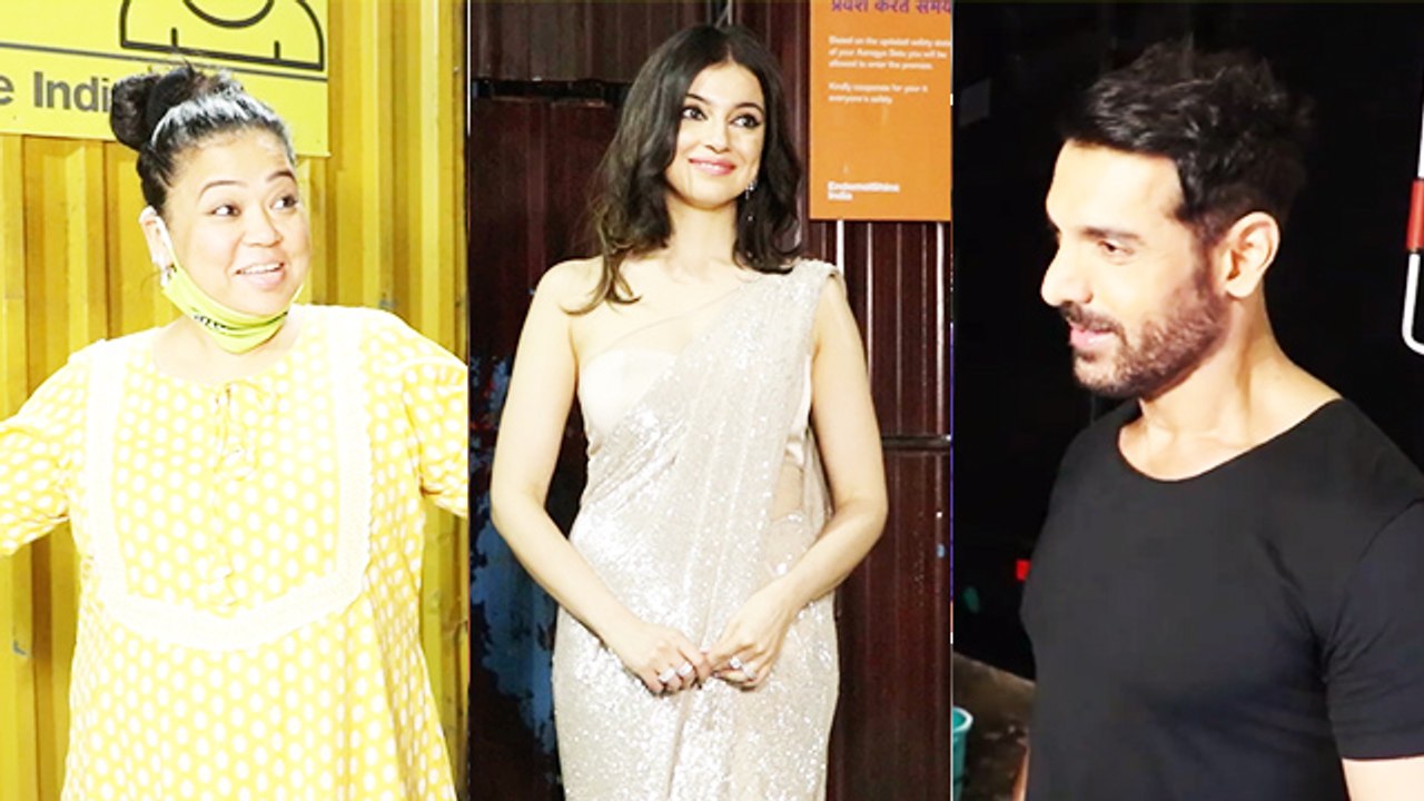 John Abraham & Divya Khosla Kumar Promoting Fil...