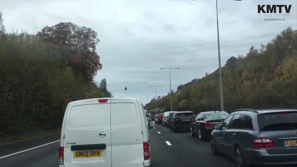 Air ambulance lands on M20 after serious crash