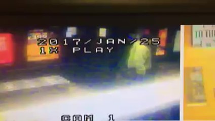 Charity box theft caught on camera at pizza takeaway shop