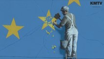 A Bansky mural has appeared in Dover