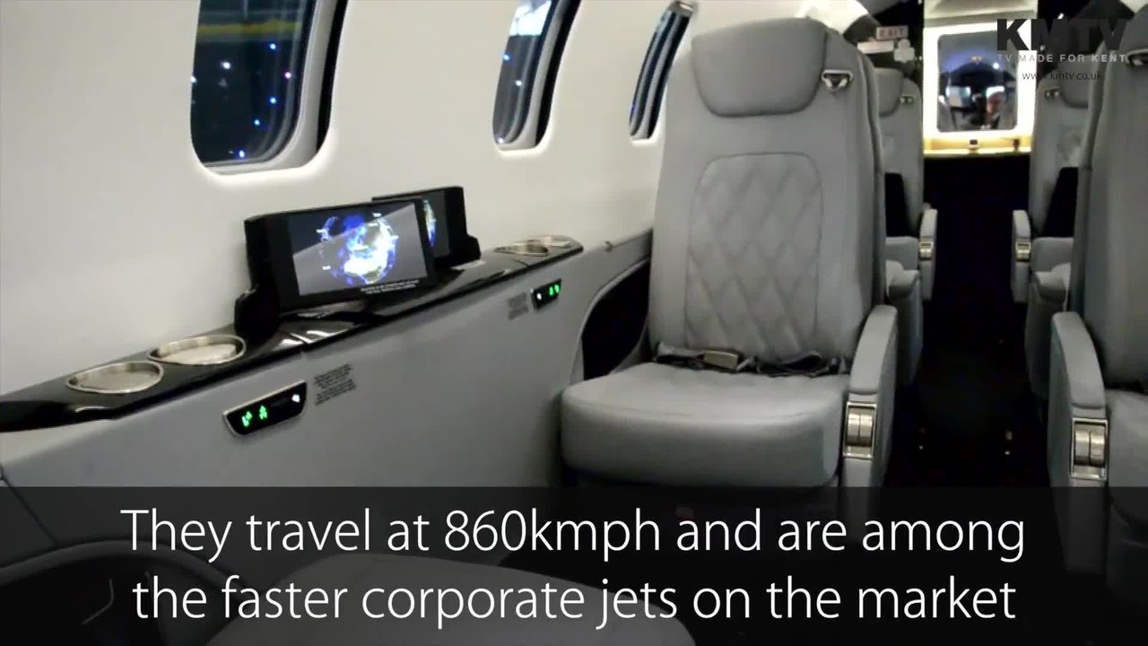 New luxury private jets unveiled