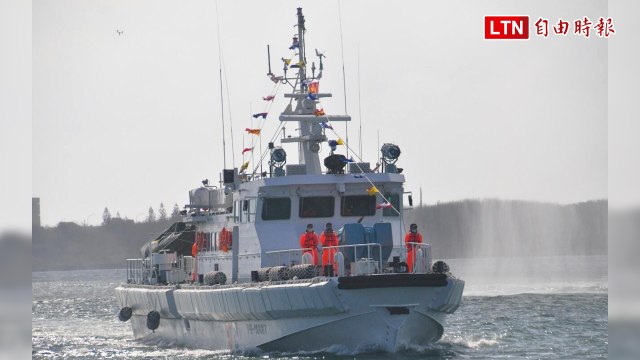 國艦國造首艘巡防艇移交澎湖海巡隊 針對中國漁船加強耐碰設施