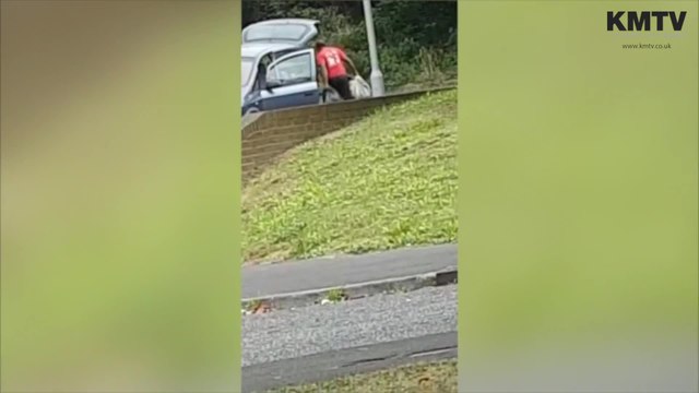 Man caught flytipping in Gravesend street