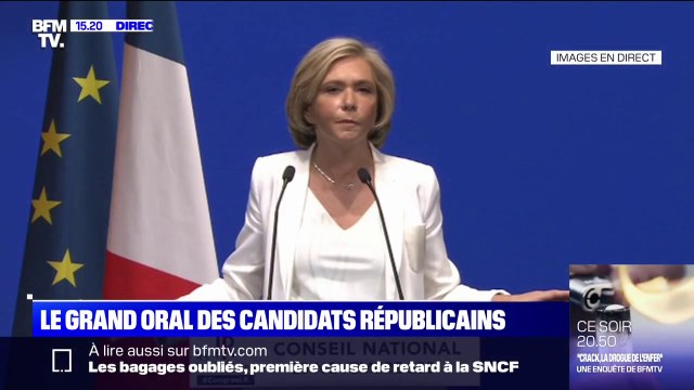 Valérie Pécresse: Je ne suis pas dans le 'plaire', je suis dans le 'faire'