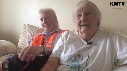 Postman saves woman's life