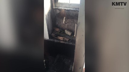 Fire causes severe damage to next door neighbour's flat