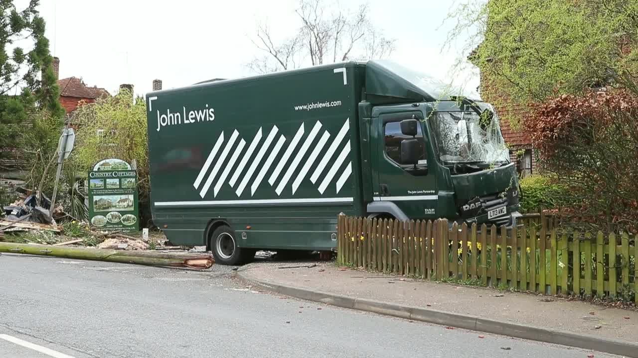 Crash in Horsmonden